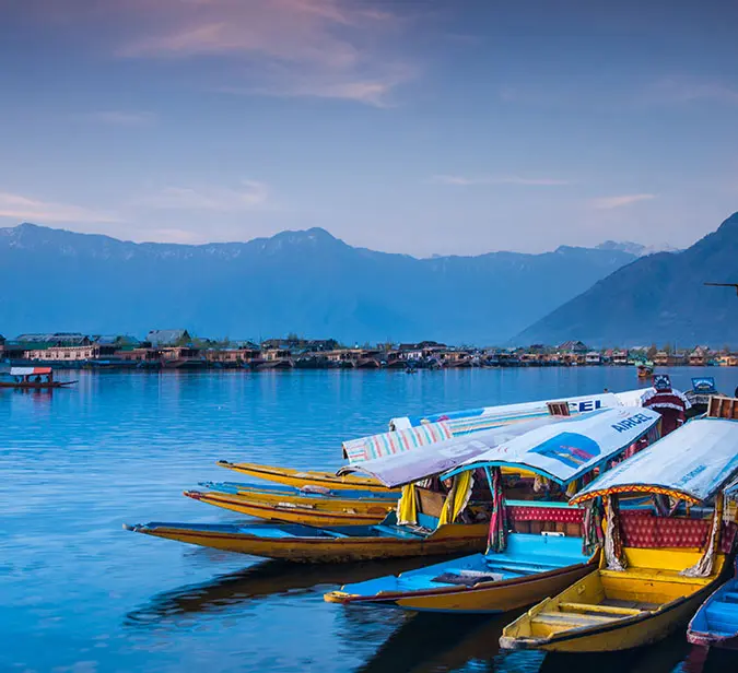 Boat Ride on Dal Lake Kashmir